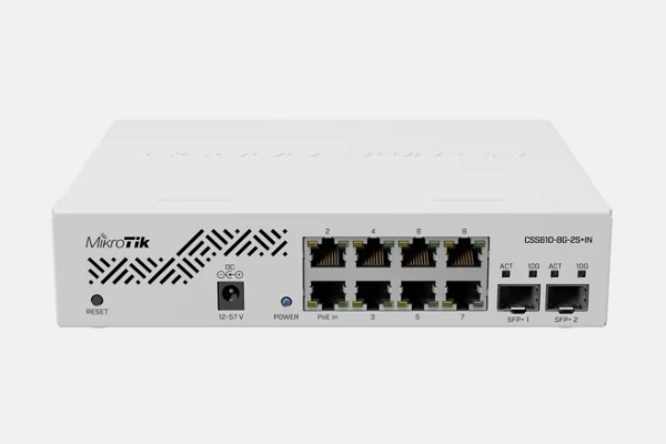 Switch MikroTik CSS610 Series Switch MikroTik